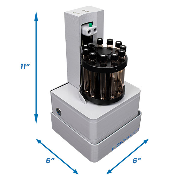 FlowFrac-CE Sample Collector Carousel - Measurements