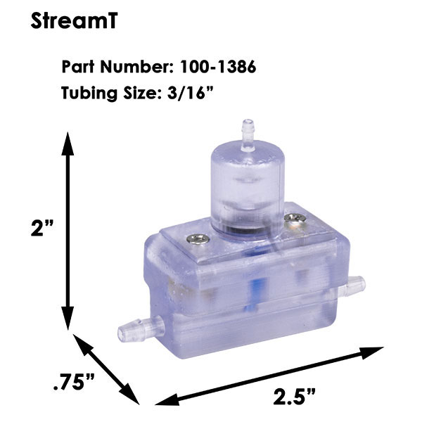 StreamT In-Line Sampling Port - Measurements