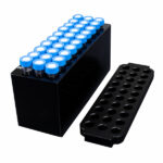 15 mL Vial Rack Right Side [Cover Off] Vials